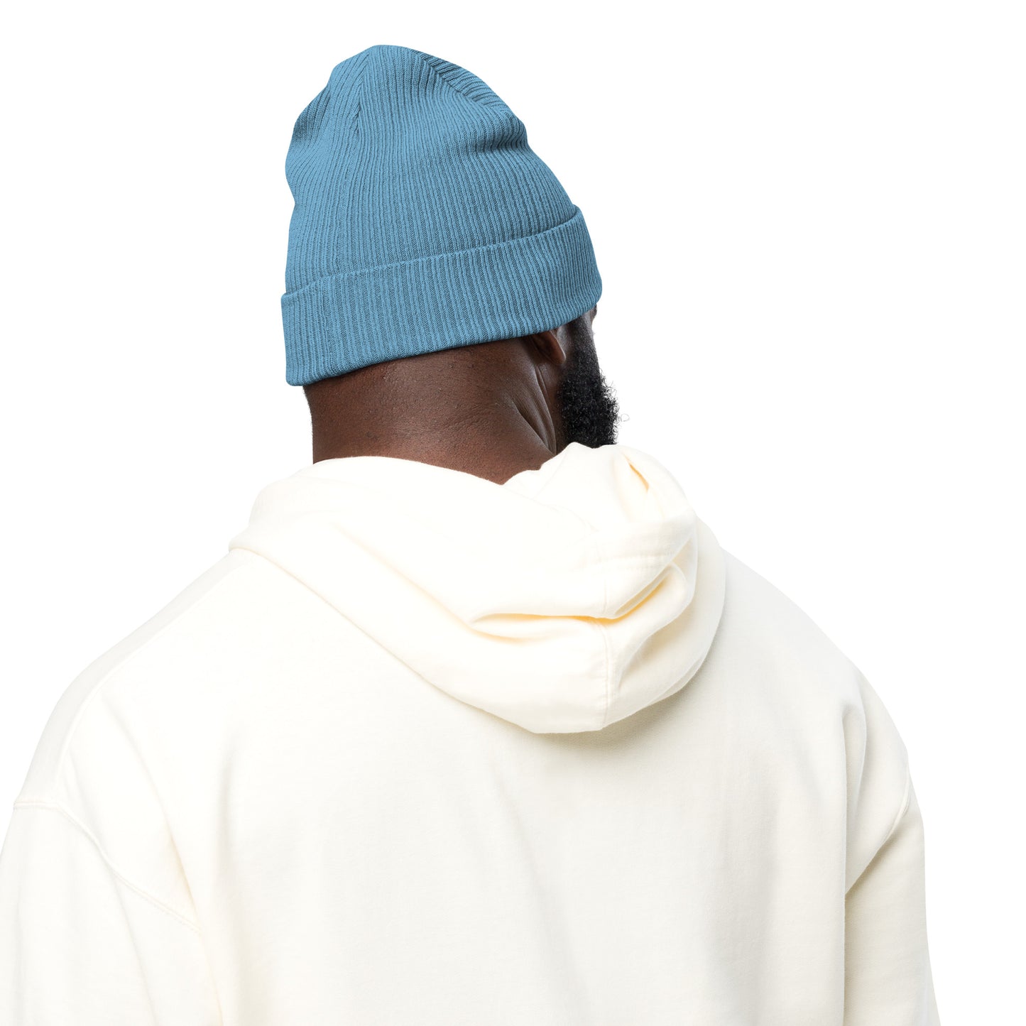 ISAN BOLD Organic Ribbed Beanie