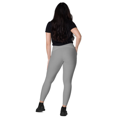 ISAN Crossover Womens Leggings With Pockets