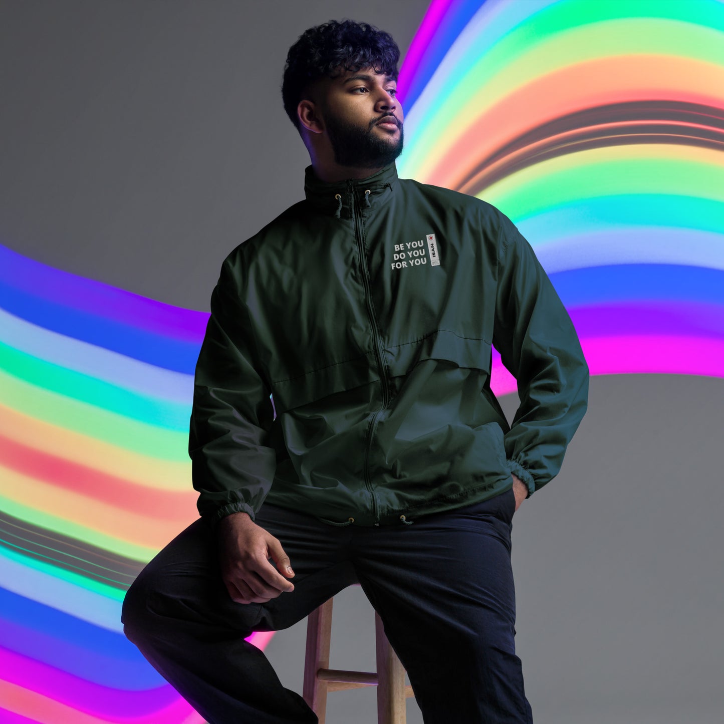 ISAN Unisex "Abundant" Windbreaker