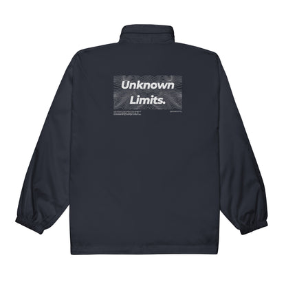 ISAN Unisex "Unknown Limits" Windbreaker