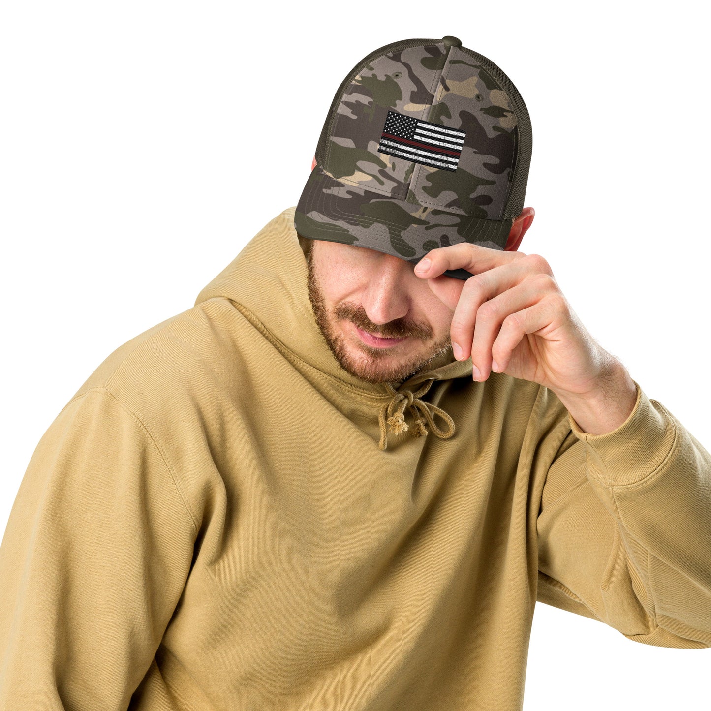 ISAN AF Camouflage Trucker Hat