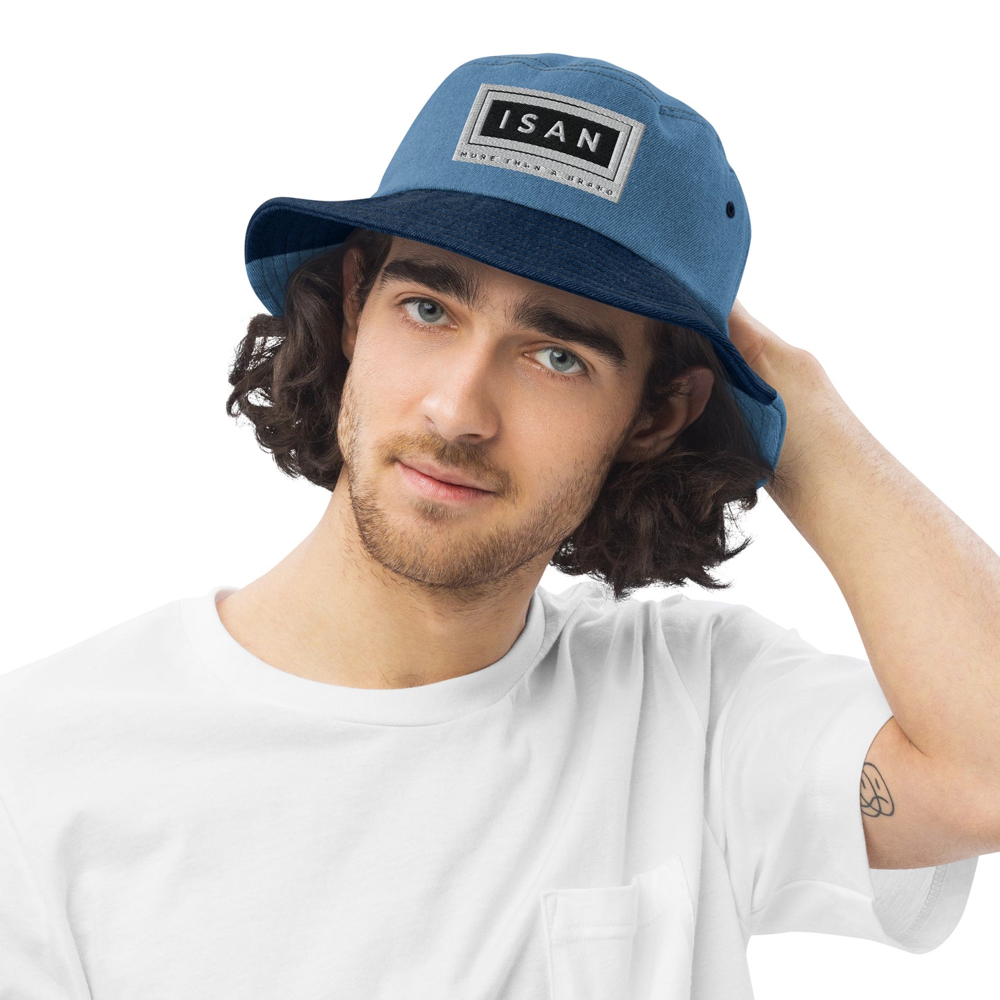 ISAN Denim Bucket Hat