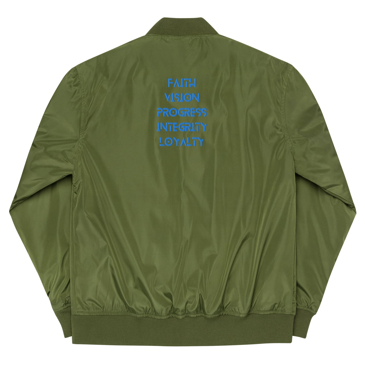 ISAN 5-Core Aqua Bomber Jacket