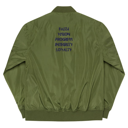 ISAN 5-Core Navy Bomber Jacket