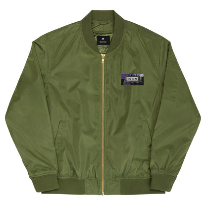 ISAN 5-Core Purple Bomber Jacket