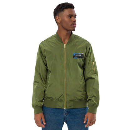 ISAN 5-Core Aqua Bomber Jacket