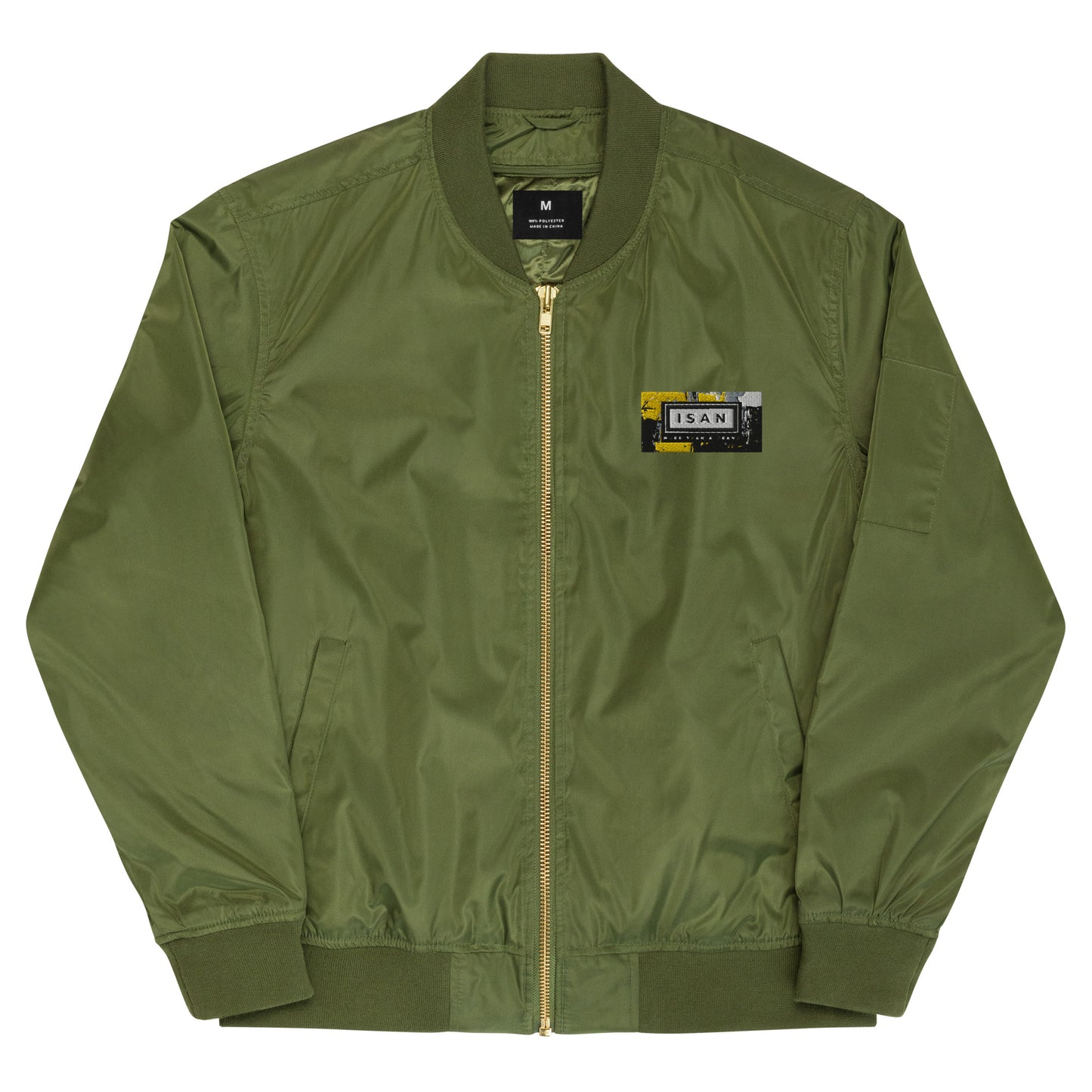 ISAN 5-Core Gold Bomber Jacket