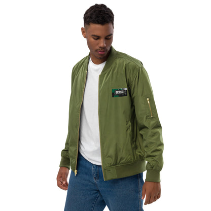 ISAN 5-Core Green Bomber Jacket