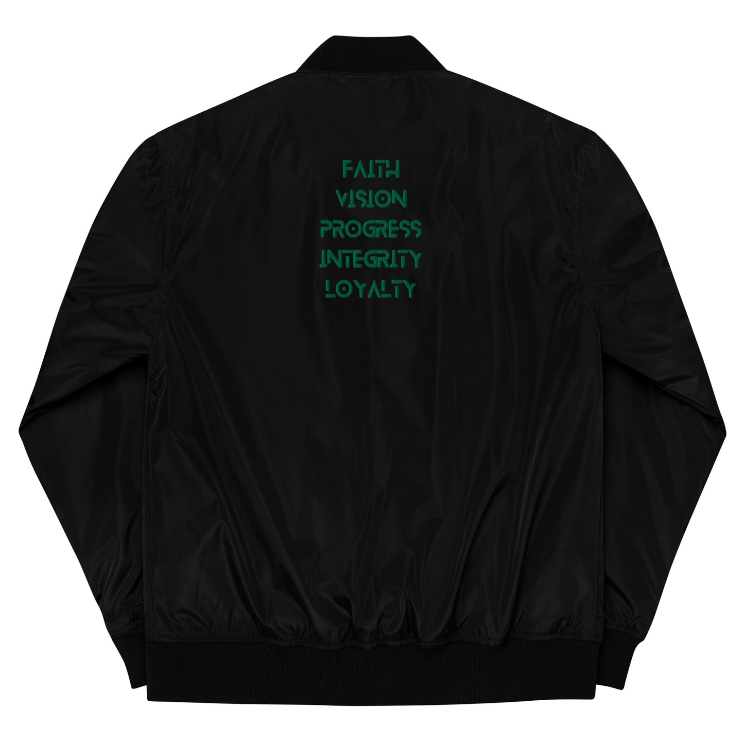 ISAN 5-Core Green Bomber Jacket