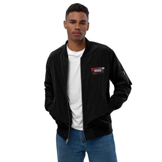 ISAN 5-Core Red Bomber Jacket