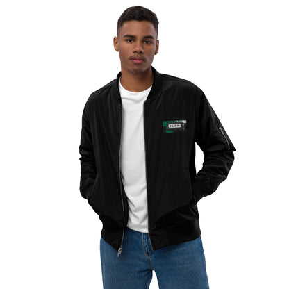 ISAN 5-Core Green Bomber Jacket