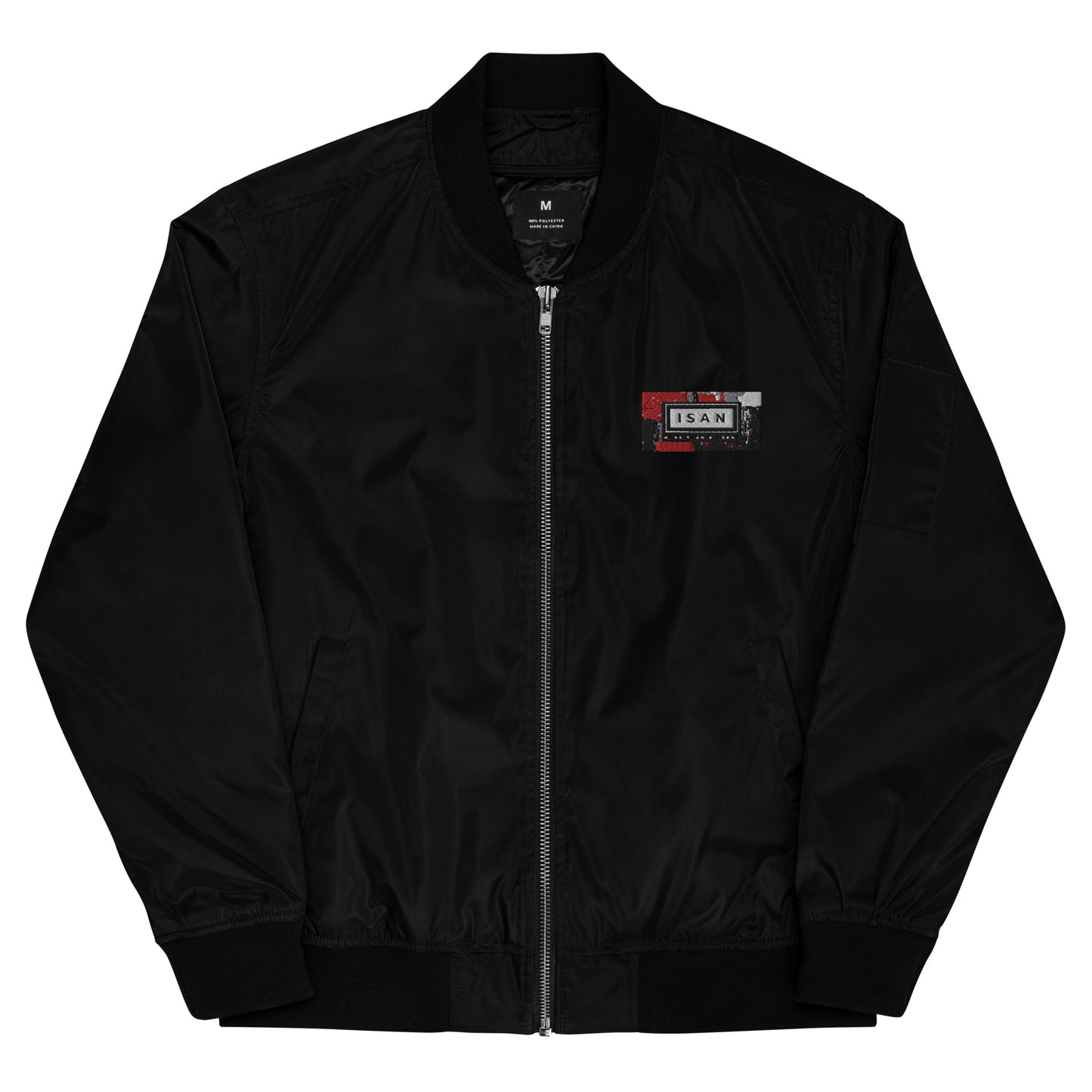 ISAN 5-Core Red Bomber Jacket