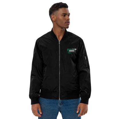 ISAN 5-Core Green Bomber Jacket