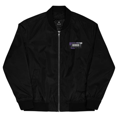 ISAN 5-Core Purple Bomber Jacket