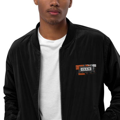 ISAN 5-Core Orange Bomber Jacket