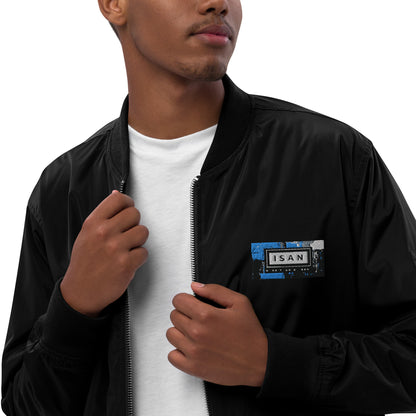 ISAN 5-Core Aqua Bomber Jacket