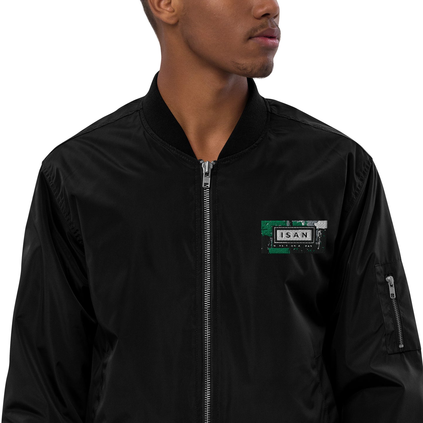 ISAN 5-Core Green Bomber Jacket