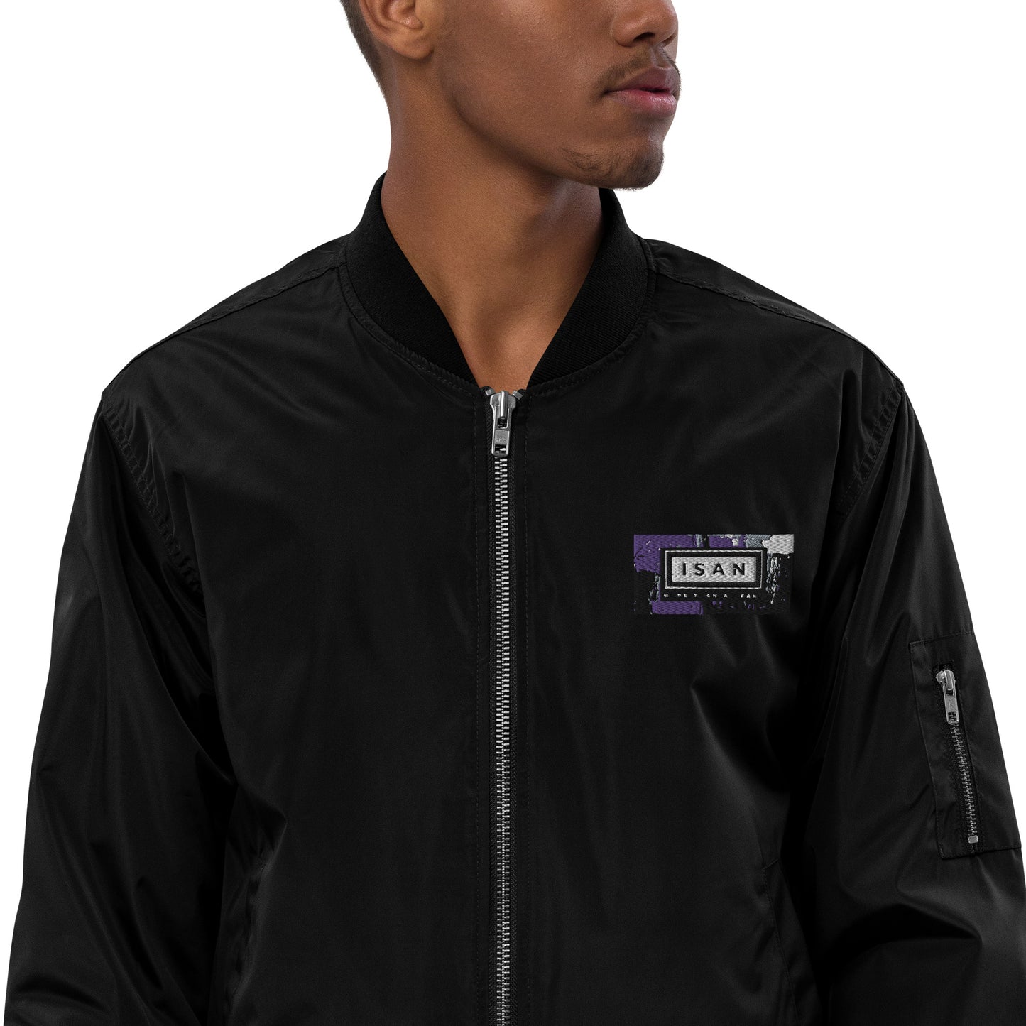 ISAN 5-Core Purple Bomber Jacket