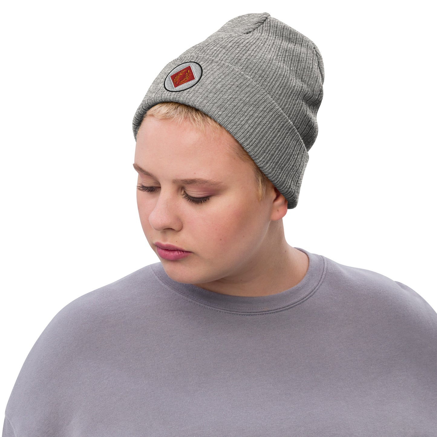 ISAN Ribbed Knit Beanie