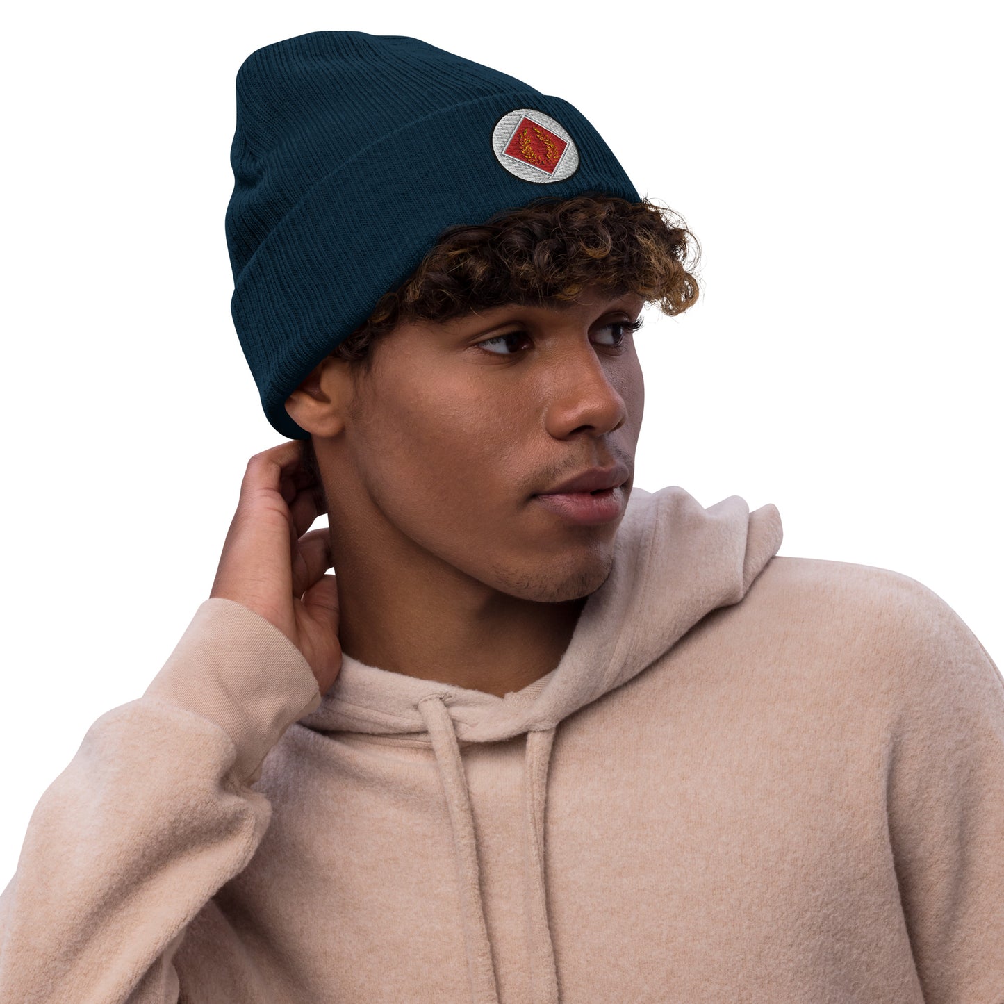 ISAN Ribbed Knit Beanie