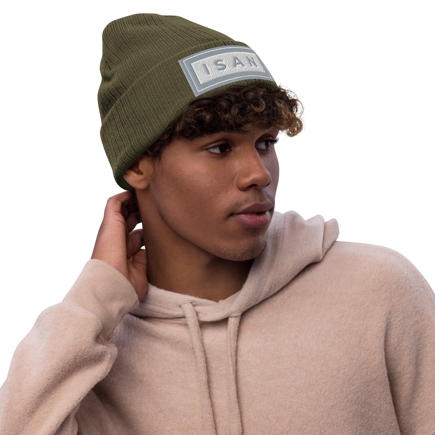 ISAN Ribbed Knit Beanie