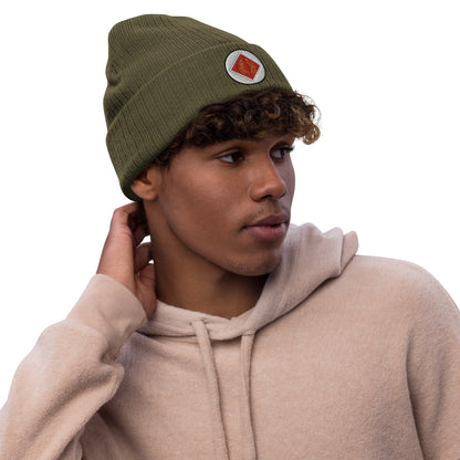 ISAN Ribbed Knit Beanie