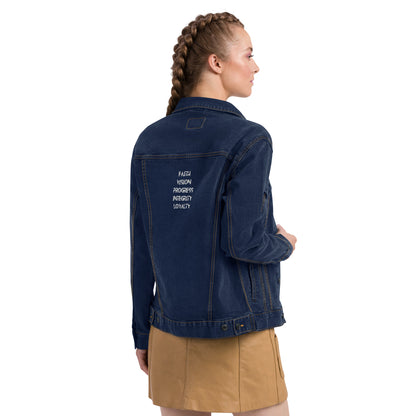 Unisex denim jacket - ISAN Digital