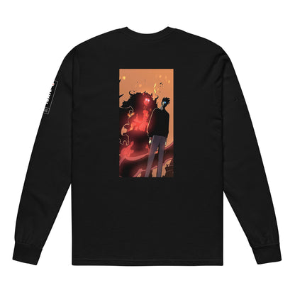 ISAN Unisex "Red Shadow" Long Sleeve